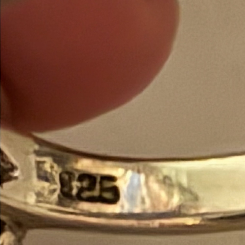 GUC retired Silpada smoky quartz .925 sterling ring size 8. - Picture 11 of 11